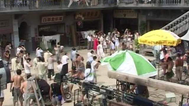 电影《功夫》拍摄花絮，没有剧本，边拍边改