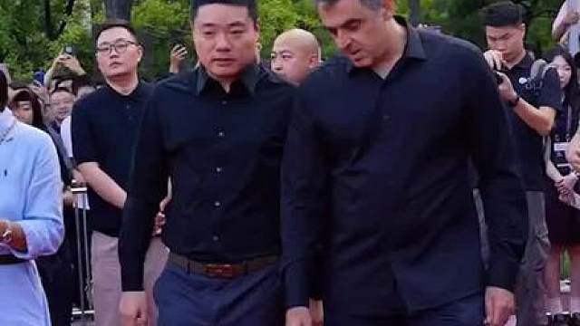奥沙利文丁俊晖同台亮相 斯诺克中国公开赛，今日开战