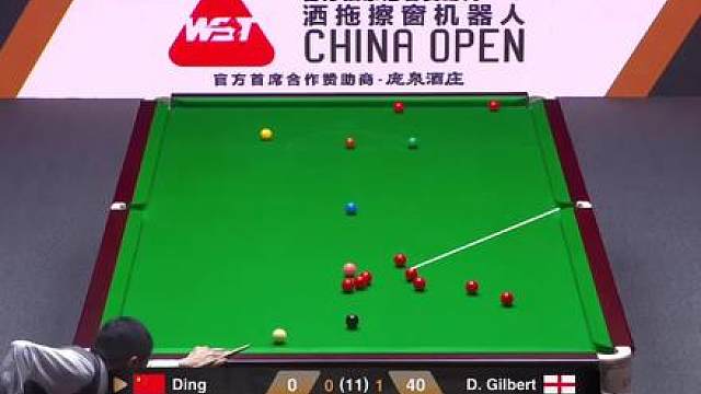 中国公开赛：丁俊晖再战土豆哥，落后40分霸气逆转拿下开门红