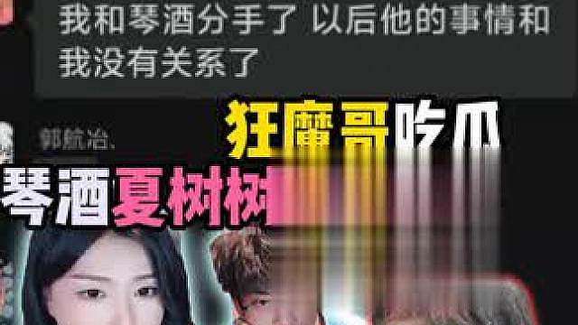 琴酒夏树树疑似分手狂魔哥吃瓜：情侣间的小打小闹很正常