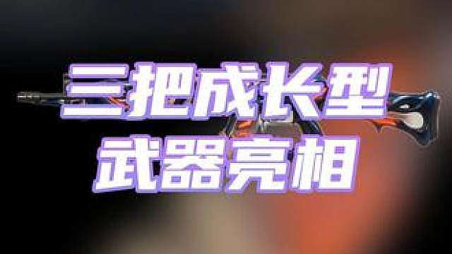 接下来会推出的三把成长型武器