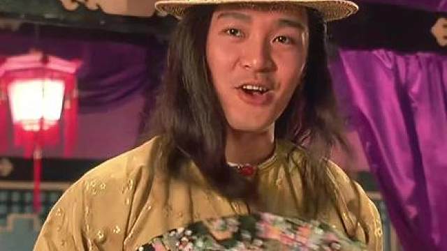 星爷有真功夫在身上的，招招干净潇洒！