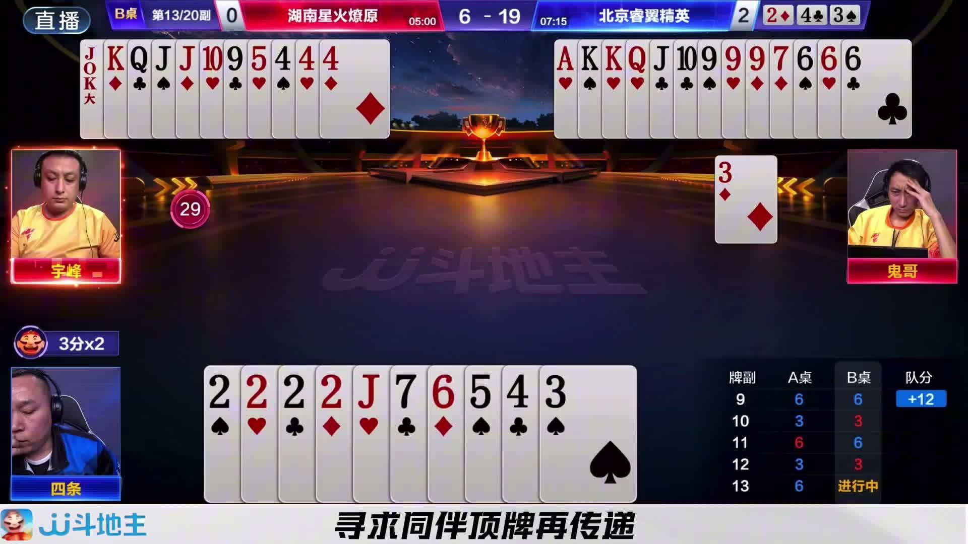 农民乌龙接牌给了地主翻盘的机会