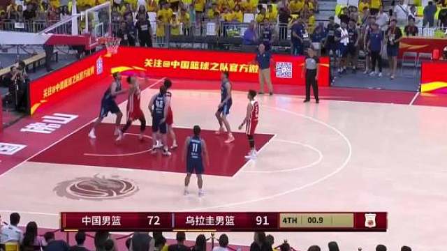 中国男篮热身赛，中国男篮72-91不敌乌拉圭男篮。

中国男篮球员廖三宁出战18分钟，投篮10中3、