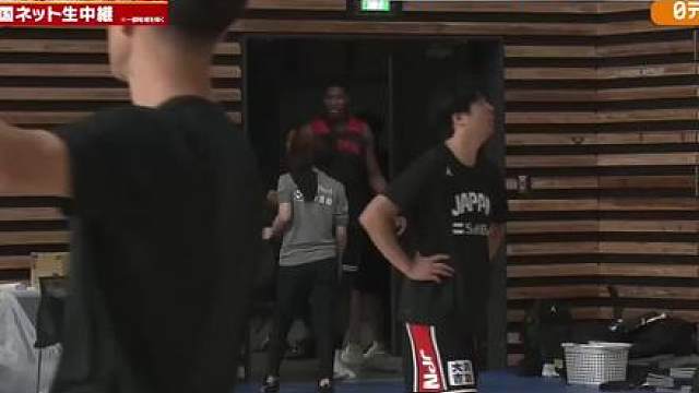 八村与河村已经加入日本队进行合练