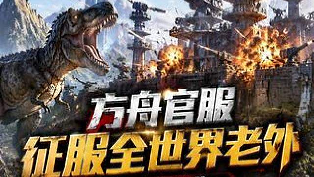 方舟官服世界第一部落 中国DSG团队大战老外200个部落
