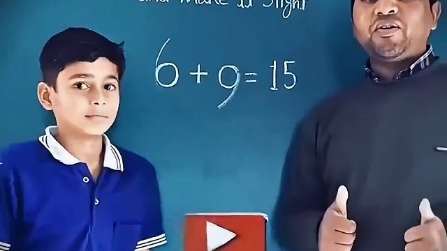 看男孩如何轻松解决老师出的绝世难题