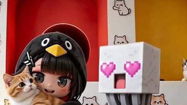 咕嘎和乐魂带我闯进了猫咪王国
