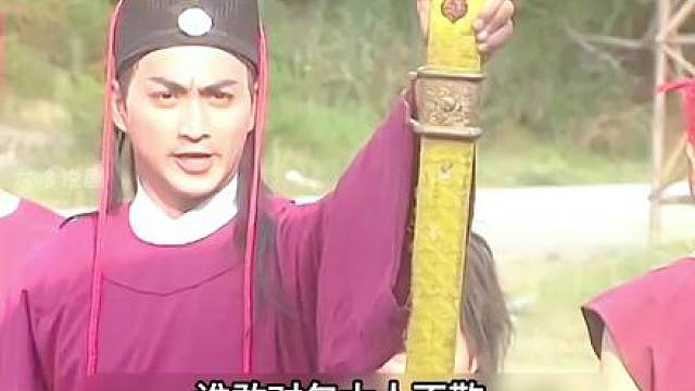 杨家将满门被斩，展昭持尚方宝剑救人