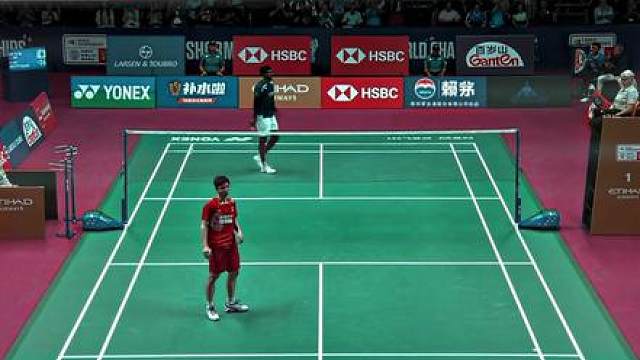 石宇奇1:2阿尤什 惜败