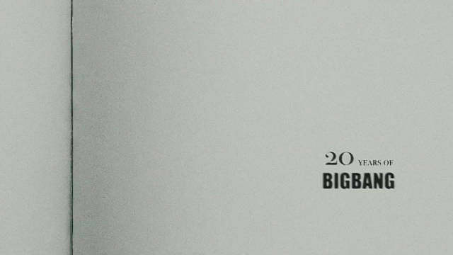 BIGBANG 20周年纪念视频公开 ​​​