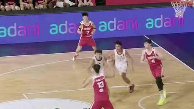 U18男篮亚洲杯 118-66卡塔尔，后天中午1点对阵伊朗争夺小组第一