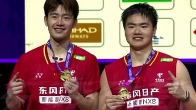 恭喜梁王组合！终于！冠军！