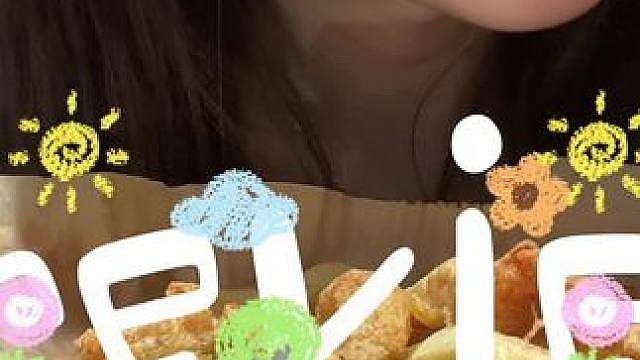 吃油炸糕 薯条 小酥肉