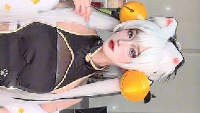 仔细感受这只虎娘 
正常穿搭 无不良影响
假发