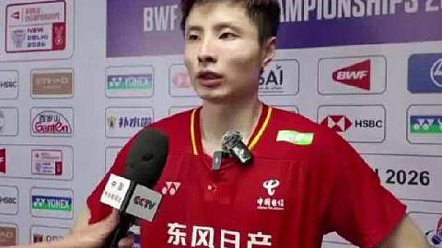 石宇奇赛后采访：逆转奇迹不常发生，不过我做出努力了

“第一局上来因为失误会比较多嘛，我觉得好像其实