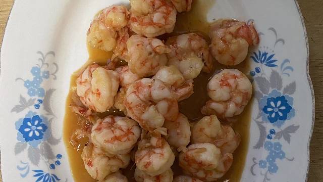 滑炒虾仁