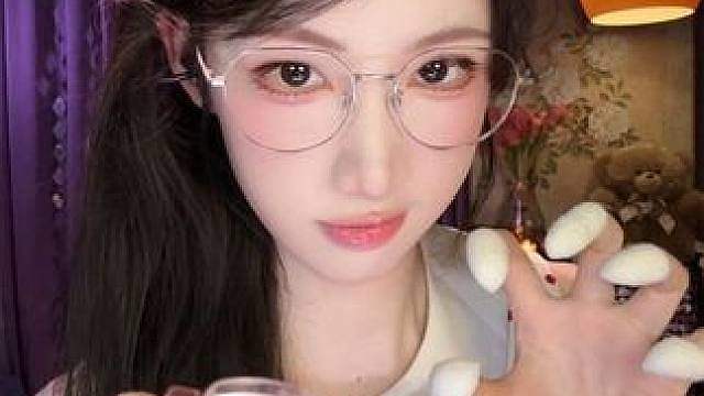 ASMR 给你的五官分别做助眠 （休息的这段日子把自己整理了一遍，想通了很多事情，久等啦宝宝们）
