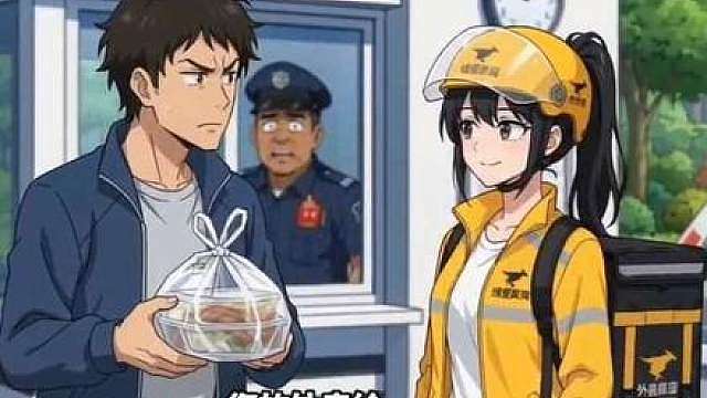 为了不送进小区，她给保安塞了包烟，保安懵了