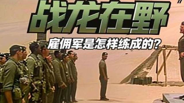 雇佣军是怎样练成的？