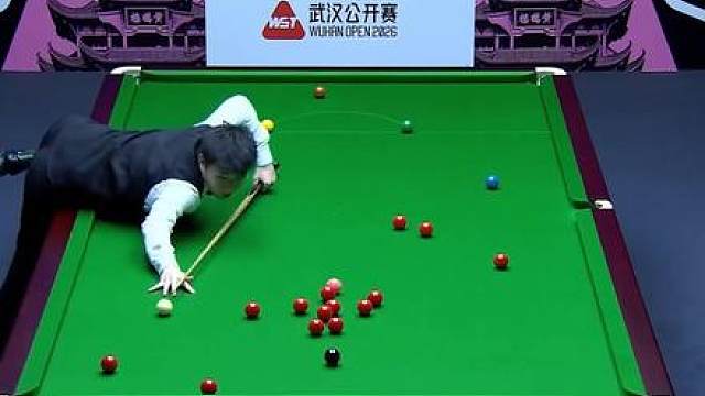 赵心童火力全开，武汉公开赛一小时比赛结束，5:0轻松晋级！