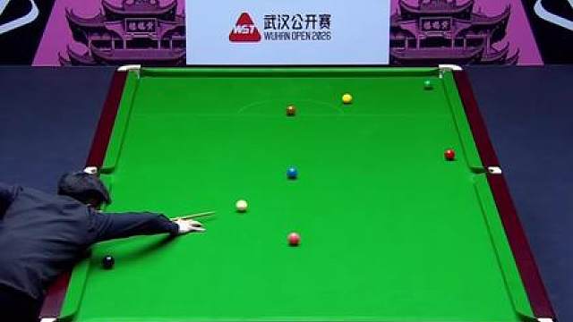 2026武汉公开赛：赵心童关键时刻玩心跳，超刺激黑球绝杀