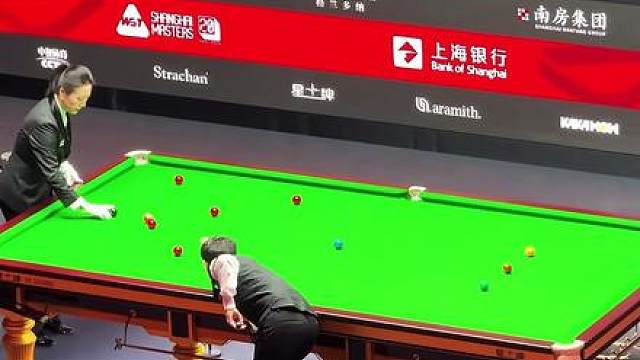 赵心童 从观众视角看赵心童站位、出杆和后手！