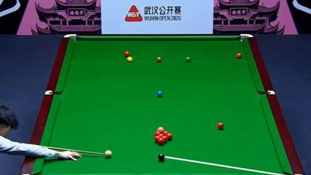 2026斯诺克武汉公开赛，赵心童VS肖国栋，恭喜赵心童晋级决赛