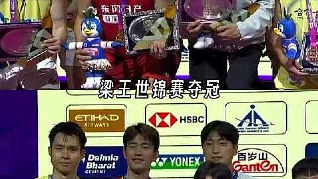 感谢低谷赋予生命的意义，恭喜梁王夺冠    ！梁王组合 世锦赛  ​​​