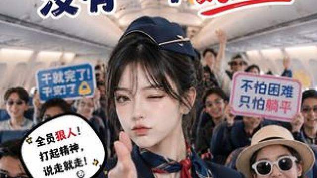 遇到全员“狠人”的航班，空姐该怎么当...