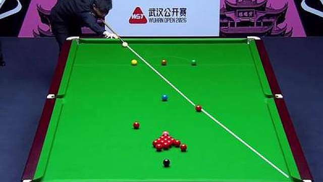 2026武汉公开赛：漏头就秒，赵心童开挂长台打懵霍金斯