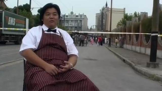 周星驰《功夫》电影，肥仔聪片场采访