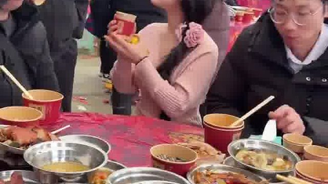 农村酒席  -