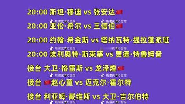 2026斯诺克英国公开赛赛程安排！