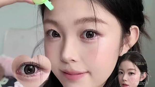 不用假睫毛、双眼皮贴的日常快速出门淡妆