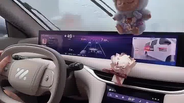 这个没得喷  下雨天确实比镜子好用  -