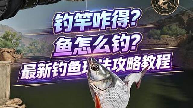 新玩法钓鱼流程攻略来啦！钓鱼竿获取？路亚竿解锁？