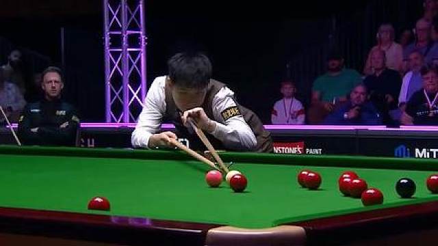 赵心童状态低迷，英国公开赛1:5不敌特鲁姆普，止步八强！