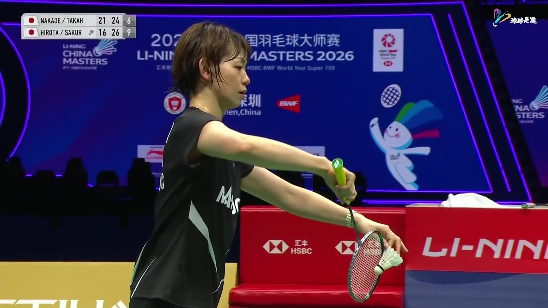 广田彩花/樱本绚子VS高桥优美/中出谨中国羽毛球大师赛-下