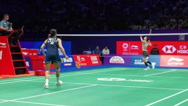 安洗莹21-17 21-6宫崎友花，实现中国大师赛女单三连冠