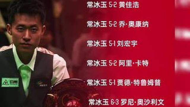 常冰玉夺冠之路 从资格赛突围，连胜三位世界第一捧杯
常冰玉的首冠之路含金量如何？