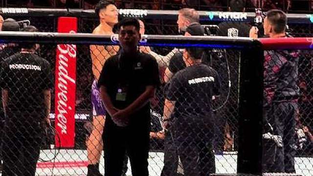 2026UFC上海站刘策 今天第一个赢的中国选手