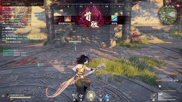 棍子还行，连招不会