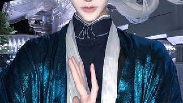 峡谷来了个极品长发白毛美男