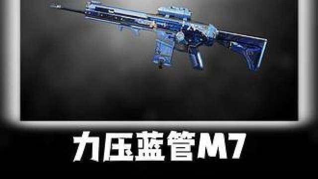 力压蓝管m7，大口径步枪性价比scar！
