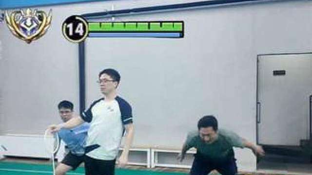 羽毛球双打庆祝动作 教程52：米莱狄