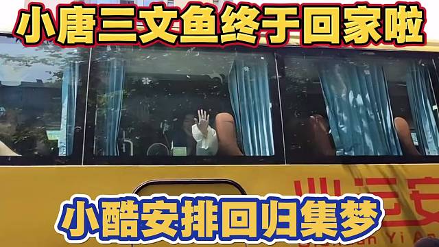 小唐三文鱼终于回家啦 小酷安排回归集梦 直接被拉走 太搞笑了