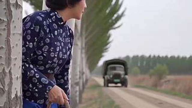 女英雄好样的，英勇炸毁了鬼子军火货车