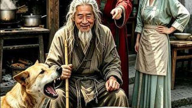 泔水碗里藏金元，你敢喝吗？