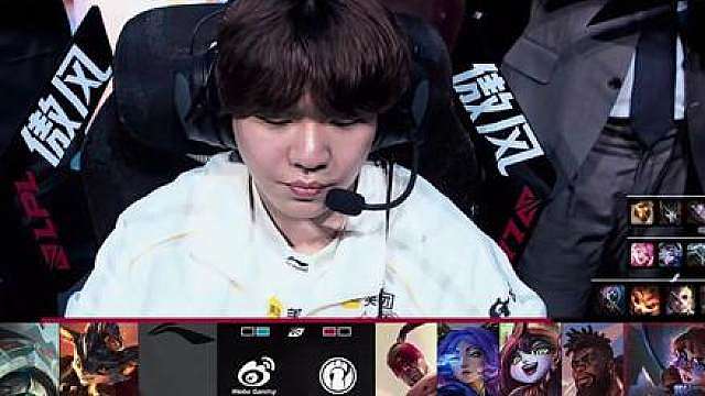 IGvsWBG速看G3：晋级骑士之路！Rookie单人破局！ Jiaqi芸阿娜打出ELK巨大差距！